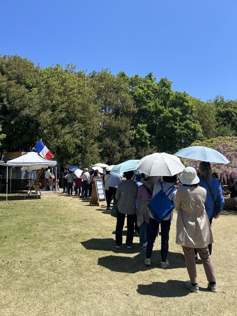 浜名湖花博の行列・実際の様子
